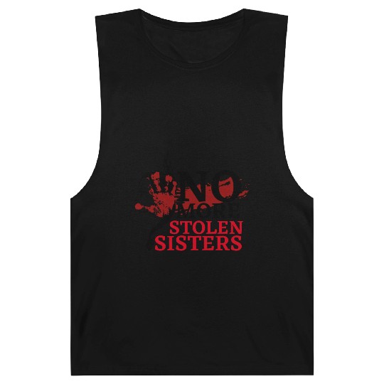 No MS Sisters/MMIW Girl Native American Barnard Tanks