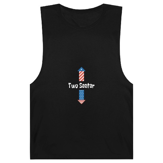 4th Of July Dirty For Men Adult Humor Two Seater Barnard Tanks