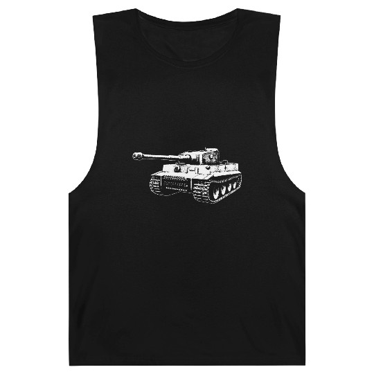 Tank Tigher I - white Barnard Tanks