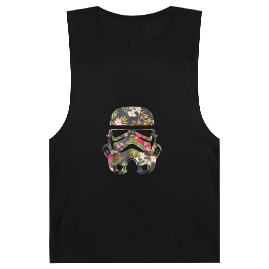 Star Wars Tropical Stormtrooper Floral Barnard Tanks