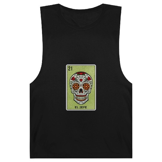 El Jefe Mexican Lottery Card Cinco De Mayo Barnard Tanks