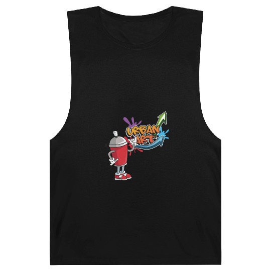Graffiti Red Barnard Tanks