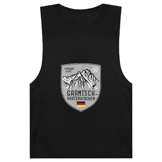 Garmisch Mountain Germany Emblem Barnard Tanks