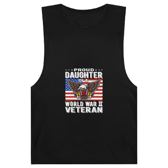 Proud Daughter Of A World War 2 Veteran Patriotic Barnard Tanks