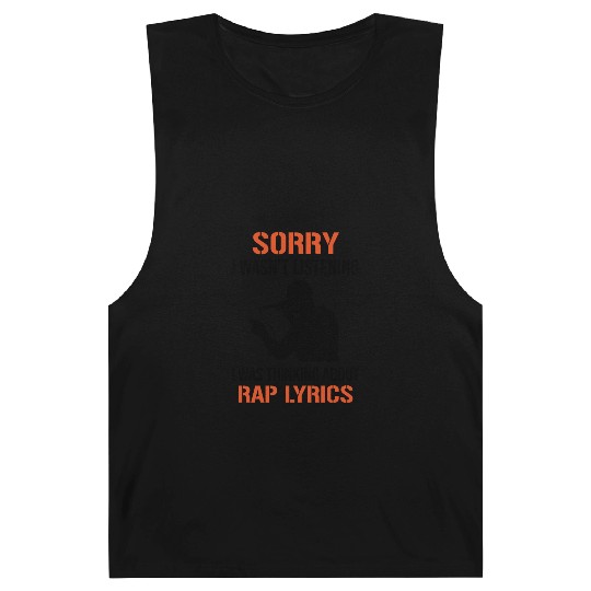 Rapper MC Hip Hop Rap Lyrics Freestyle Quote Barnard Tanks