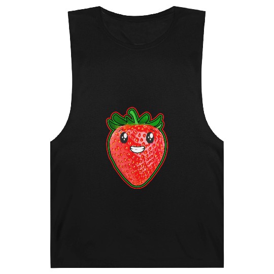 Sweet Strawberry Barnard Tanks