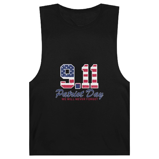 Patriot Day Never Forget 9 11 Anniversary Barnard Tanks