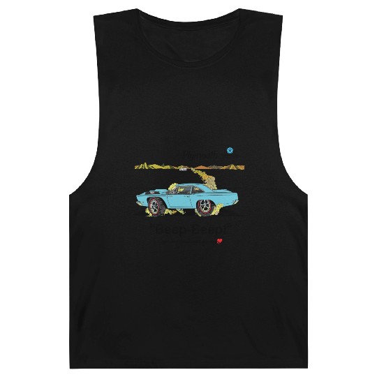 1968 Plymouth Road Runner Salt Flats Light Blue Barnard Tanks