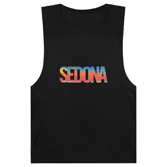 Sedona Arizonna Scenic Typography Barnard Tanks