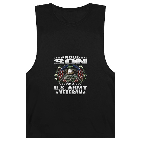 Proud Son Of A US Army Veteran Military Barnard Tanks