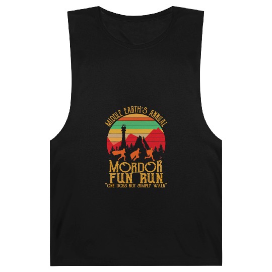 Mordor Fun Run One läuft nicht einfach Vintage Barnard Tanks