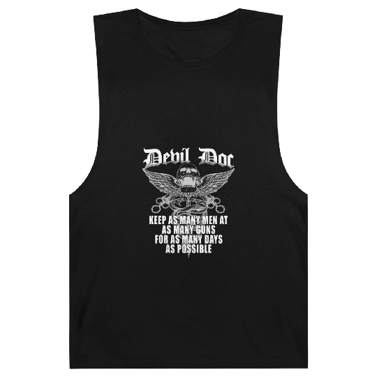 Devil Doc US Navy Corpsman Badass Army Veteran Barnard Tanks