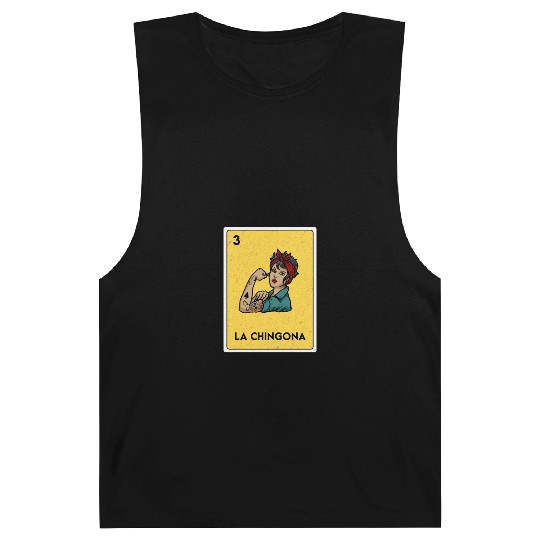 La Chingona Mexican Lottery Bingo Game Card Player Barnard Tanks