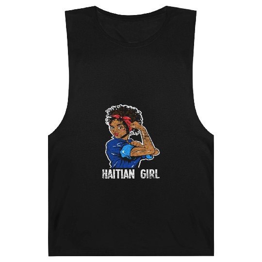 Haiti Girl Caribbean Barnard Tanks