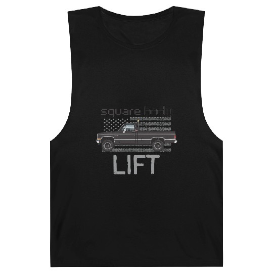 Square Body Lift Black Barnard Tanks