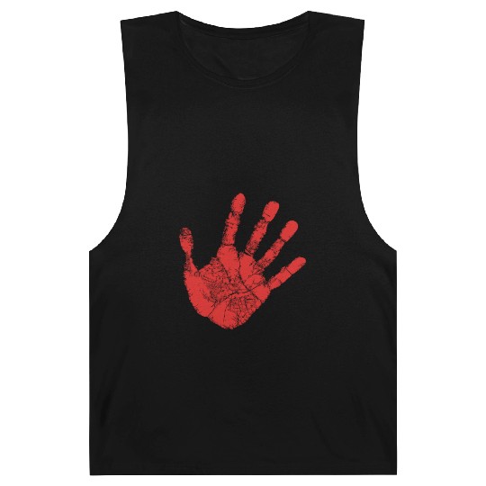 Red Hand - Supporter of MMIW Barnard Tanks
