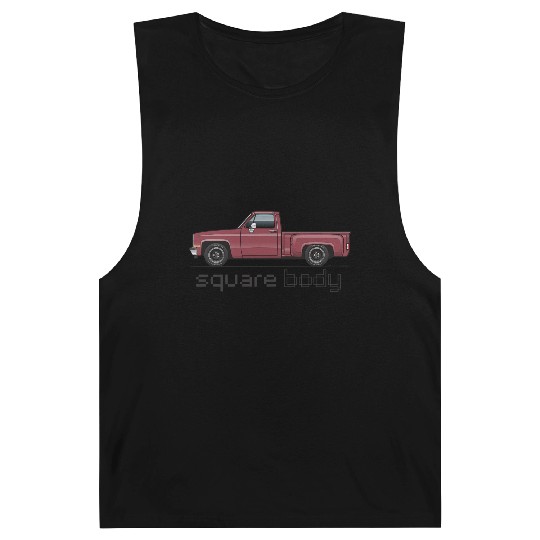 Square Body Carmine Barnard Tanks