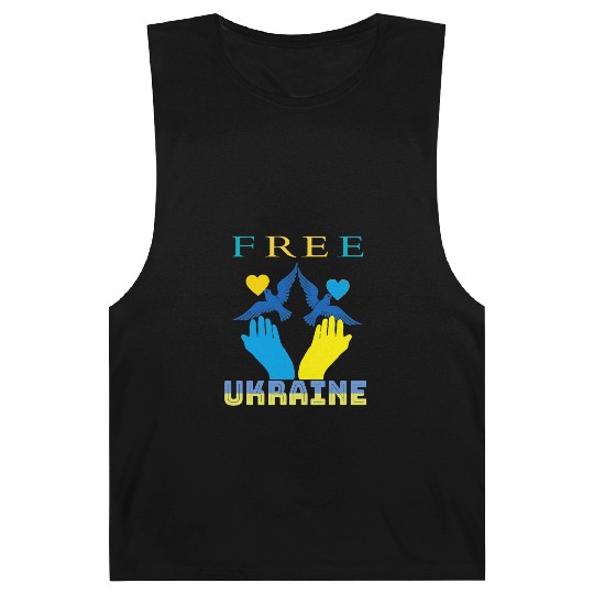 Free Ukraine. Peace not War. Barnard Tanks