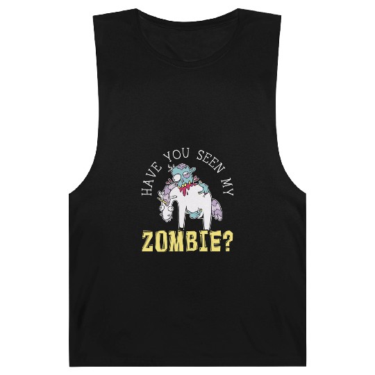 Have You Seen My Zombie Halloween Trick Or Treat Barnard Tanks