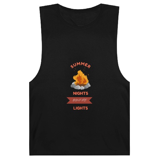Summer Nights Bonfire Lights Barnard Tanks