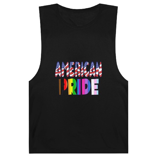American Pride - LGBTQ+ America Pride Month July 4 Barnard Tanks