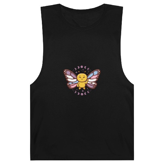 Intersex Monarch Butterfly Subtle Discreet Pride Barnard Tanks
