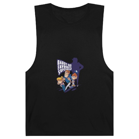 Funny Dad Design Barnard Tanks