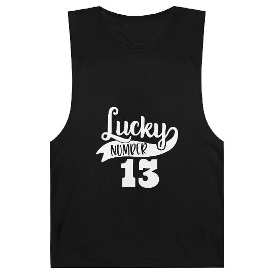 Lucky Number 13 Birthday Party Design Barnard Tanks