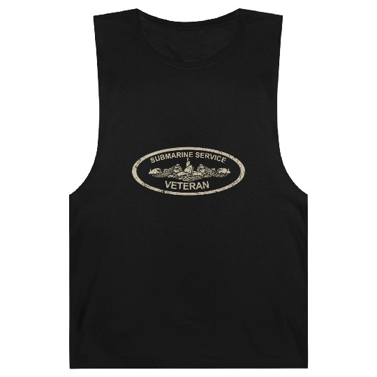 Vintage Us Navy Submarine Service Veteran T Barnard Tanks