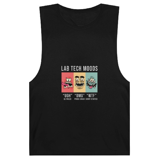 Lab Tech Moods Laboratory Science Technician Gift Barnard Tanks