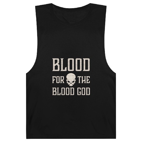 Blood For The Blood God Skull Barnard Tanks