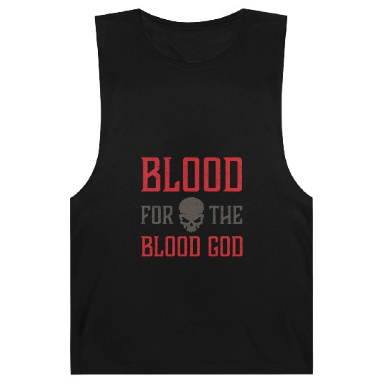 Blood For The Blood God Skull Barnard Tanks