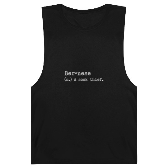 A Sock Thief Bernese Mountain Dog Barnard Tanks