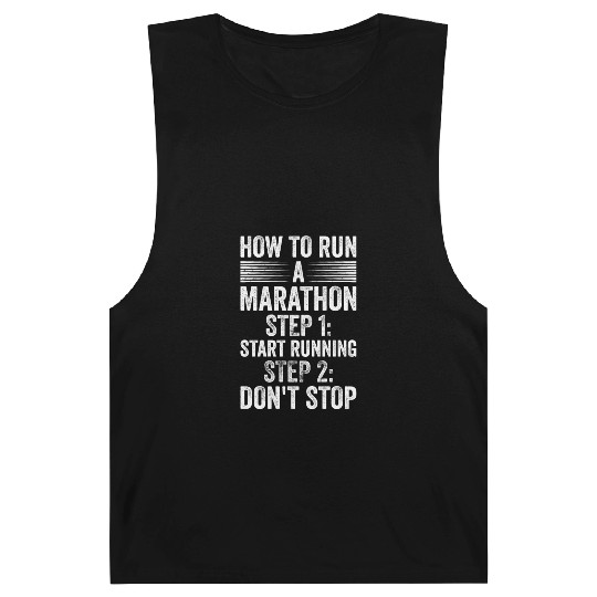 How To Run Marathon - Marathon Racer Barnard Tanks