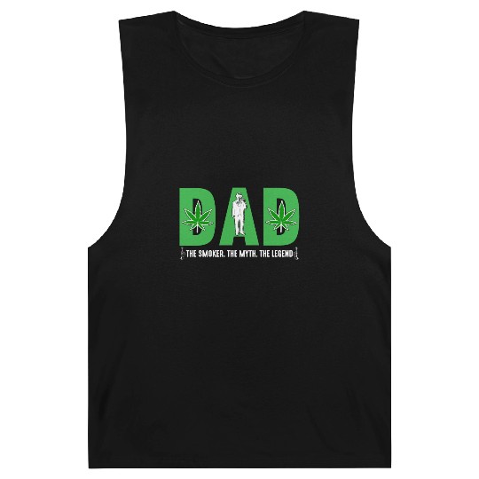 Dad The Smoker The Myth The Legend Gift for Daddy Barnard Tanks
