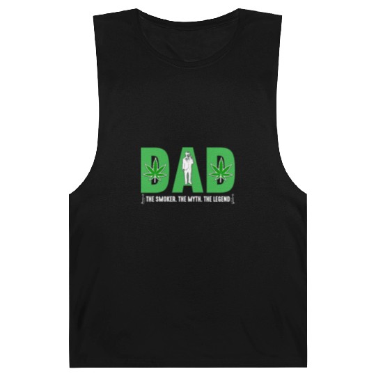 Dad The Smoker The Myth The Legend Gift for Daddy Barnard Tanks