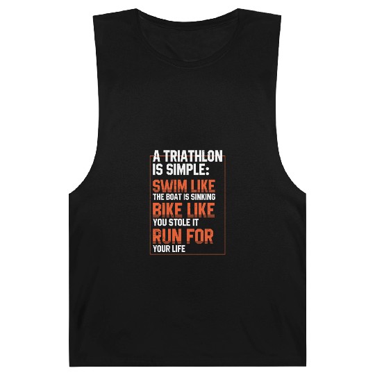 Triathlon Running Swim Bike Athelete Apparel Barnard Tanks