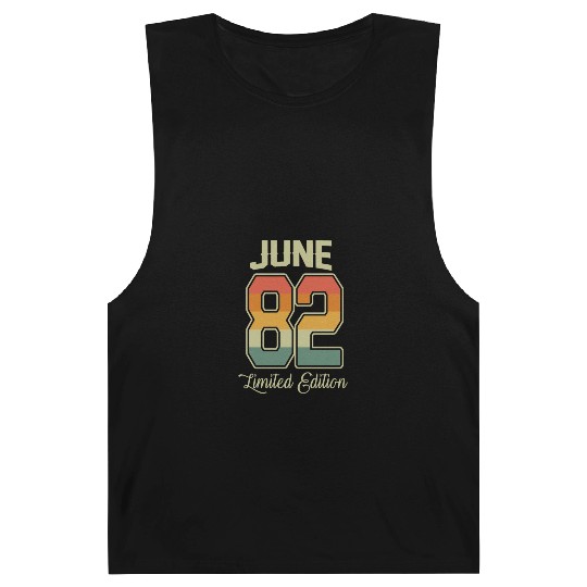 Vintage 40th Birthday June 1982 Sports Gift Barnard Tanks