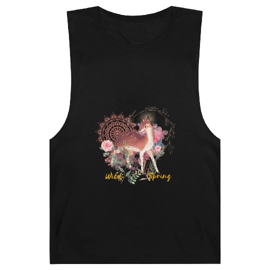 Sweet Deer In Wild Spring - 9 Barnard Tanks