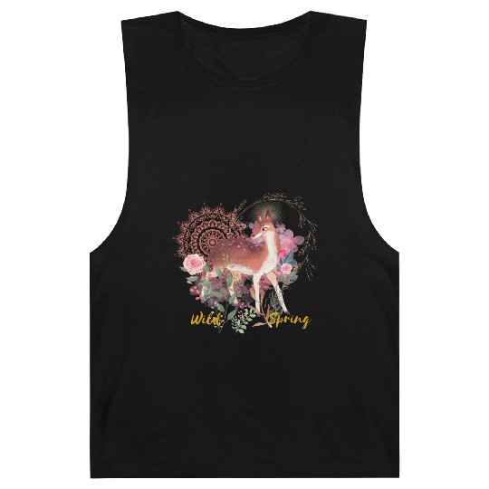 Sweet Deer In Wild Spring - 9 Barnard Tanks