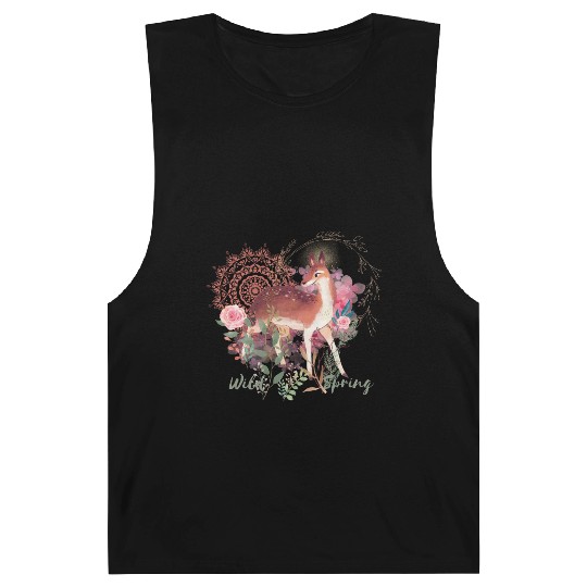 Sweet Deer In Wild Spring - 8 Barnard Tanks