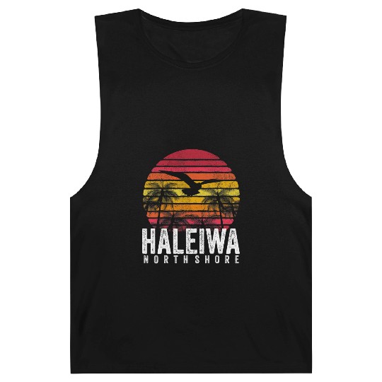 Haleiwa Hawaii HI North Shore Sunset Surf Surfing Barnard Tanks