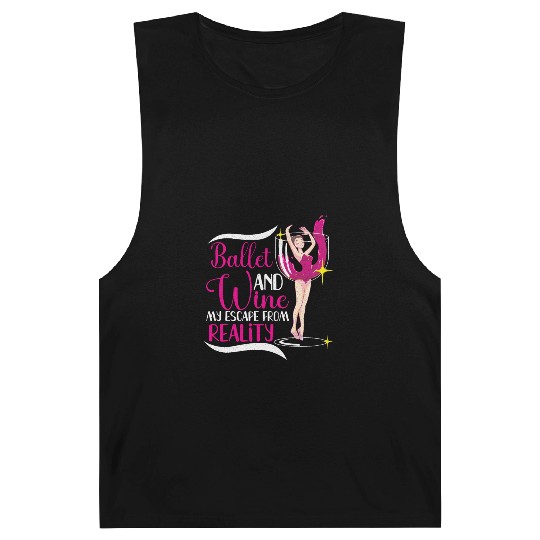 Ballet Ballerina Dance Dancer Dancing Ballet Gift Barnard Tanks