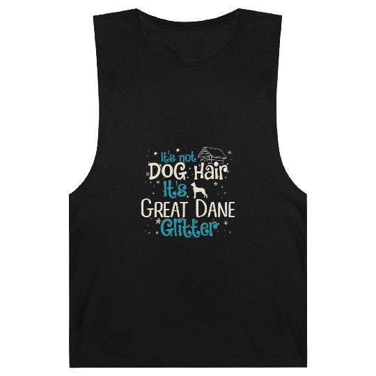 It s Not Dog Hair It s Great Dane Glitter Barnard Tanks