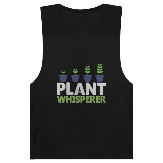 Funny Plant Whisperer Novelty Barnard Tanks
