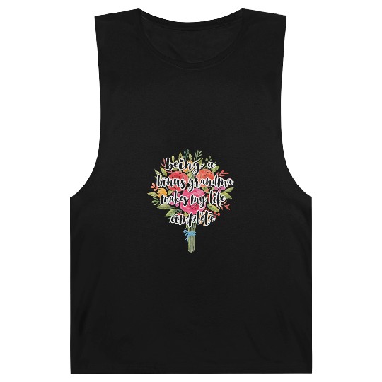 Proud Bonus Grandma Blessed Bonus Grandmother Gift Barnard Tanks