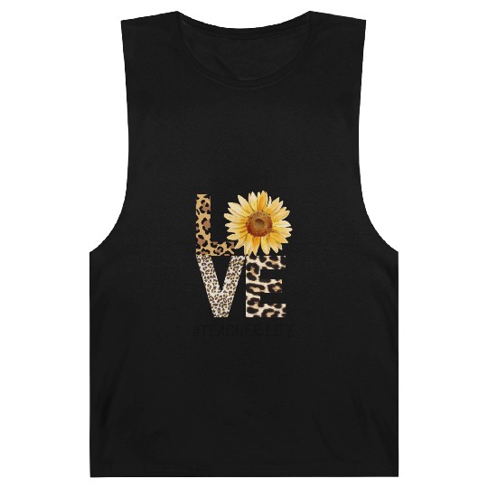 Love Teacher Life Barnard Tanks