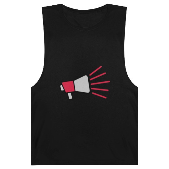 Loud speech icon megaphone Barnard Tanks