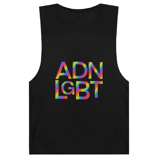 ADN LGBT - flag Pride lgbt community Barnard Tanks