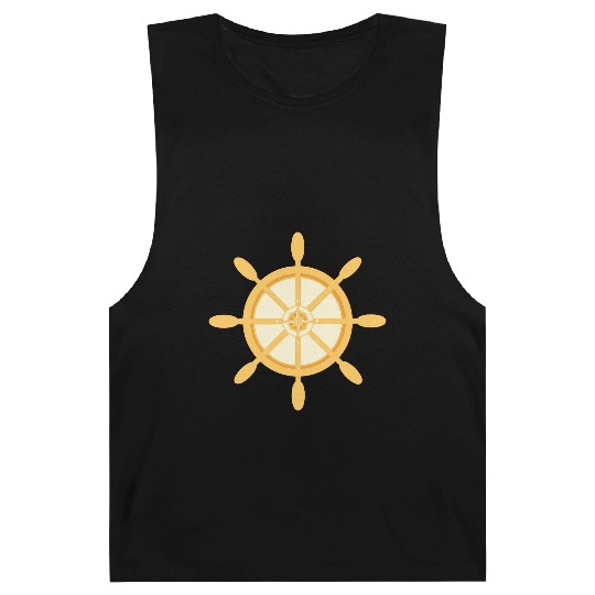 Ship's Wheel, nautical star & cardinal points Barnard Tanks